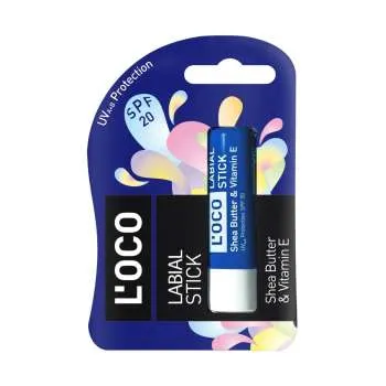 LABELLO LOCO STICK BUTER&VITAMIN E 4.4GR 
