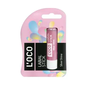 LABELLO LOCO STICK SILVER SHINE  4.4GR 