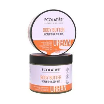 ECOLATIER URB MASLAC ZA TIJELO WORLDS GOLDEN OILS380 ML 