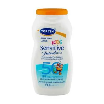 TOP TEN KIDS SENSITIVE LOTION SPF 50 - 200ML 
