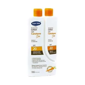 TOP TEN CARROTEN LOSION SPF20/40 - 300ML 