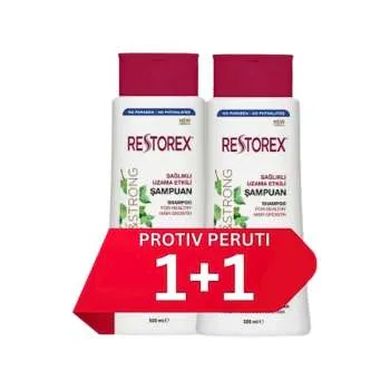RESTOREX ŠAMPON PROTIV PERUTI 500ML - 1+1 