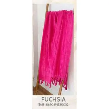 LA PLAGE PEŠKIR ZA PLAŽU FUCHSIA 