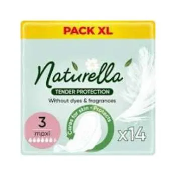NATURELLA WHITE 14PCS ULTRA MAXI DUO 