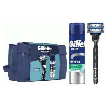 GILLETTE SET 2023 M3 2UP+SER GEL 200ML 