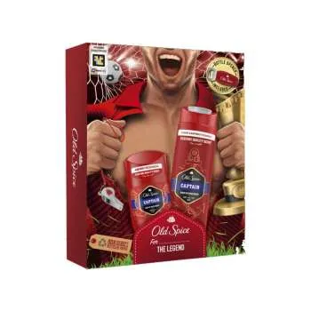 OLD SPICE SET XMS24 CPN FOOT ST SG BOTTLE OP SEE 