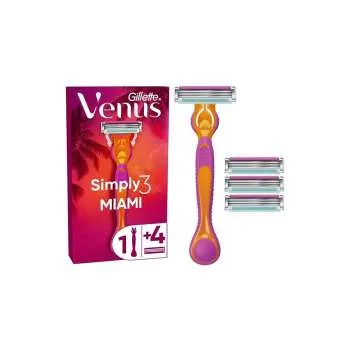 GILLETTE VENUS MIAMI VIBES ŽENSKI BRIJAČ + 4 DOPUNE 