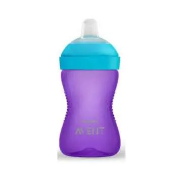 ŠOLJA ZA BEBE SA MEKIM NASTAVKOM PURPLE 