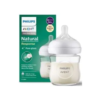 FLAŠICA PHILIPS AVENT NATURAL RESPONSE STAKLENA 120ML. 