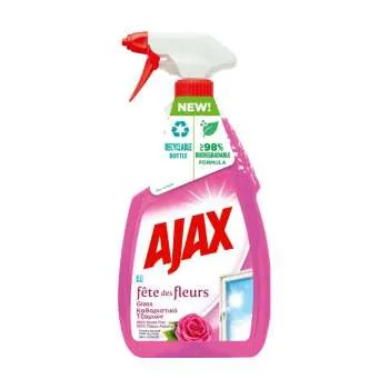 AJAX GLASS PINK 750ML TRIGGER 