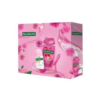 PALMOLIVE ŽENSKI SET LOVE SG+ROLL ON HAPPY 50 