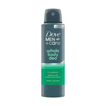 DOVE MEN + CARE BODY DEODORANT SPRAY BAMBOO + ALOE 150ML 