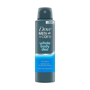 DOVE MEN + CARE BODY DEODORANT SPRAY MARINE + BLUE CYPRESS 150ML 