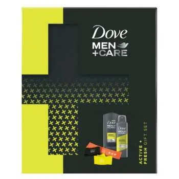 DOVE MEN GB 4 ACTIVE+FRESH 23/24 (GEL+SPREJ+ SET TRAKA ZA VJEZBANJE) - KUTIJA 