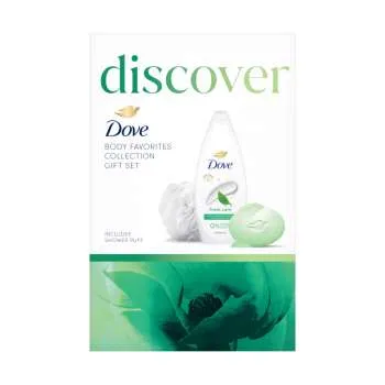 DOVE SET GBW 3 DISCOVER 24/25 (GEL+SAPUN+PUFNA GRATIS) - KUTIJA 