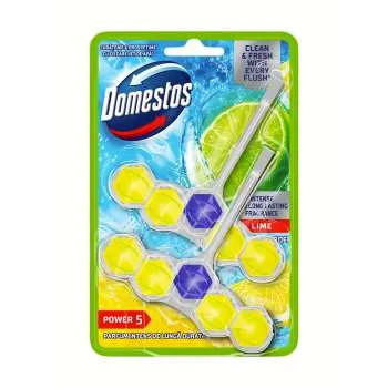DOMESTOS POWER 5 LIME 2X50GR - OSVJEŽIVAČ WC ŠOLJE 