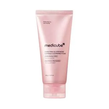 MEDICUBE PDRN PINK GLUTATHIONE CAPSULE CLEANSING FOAM 120G 
