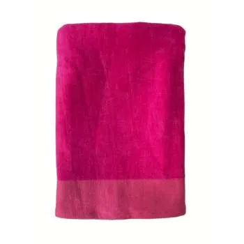 LA PLAGE PEŠKIR ZA PLAŽU SHADY FUCHSIA 90X180 