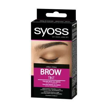 SYOSS FARBA ZA OBRVE BLACK 