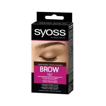 SYOSS FARBA ZA OBRVE DARK BROWN 