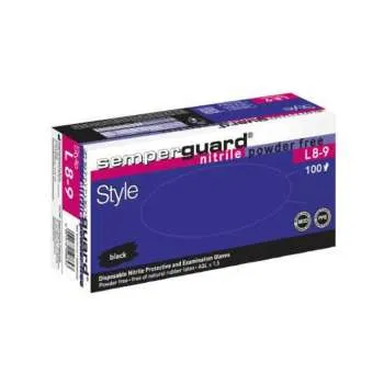 SEMPERGUARD RUKAVICE CRNE S 100 KOM 10874 