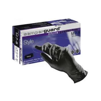 SEMPERGUARD RUKAVICE CRNE L100 KOM 10872 