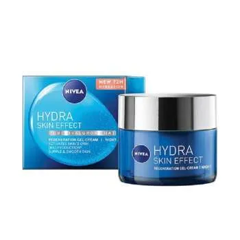 NIVEA GEL KREMA ZA LICE HYDRA SKIN EFFECT REG. NOCNA 50ML 