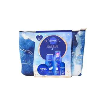 NIVEA BLUE CARE POKLON SET ZA NJEGU TIJELA S NESESEROM 