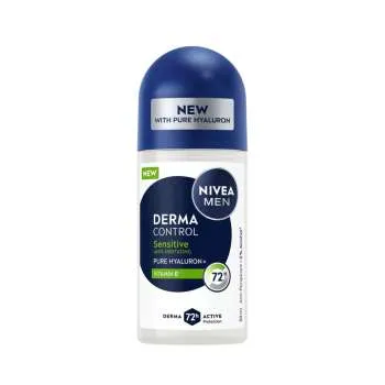 NIVEA MEN ROLL-ON DERMA CONTROL SENSITIVE ANTI-IRRITATION 50 ML 