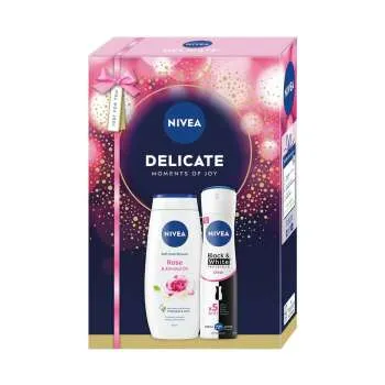 NIVEA SET WOMAN XMAS 2025 DELICATE CARE BOX 