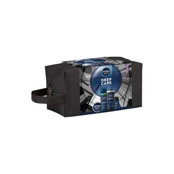 NIVEA MEN DEEP CARE - POKLON SET U NESESERU 