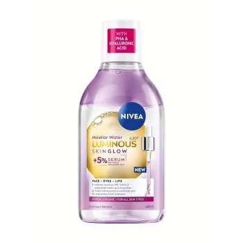 NIVEA LUMNIOUS SKIN GLOW MICELARNA VODA 400ML 