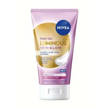 NIVEA LUMINOUS 630 SKIN GLOW GEL ZA ČIŠĆENJE LICA 150ML 