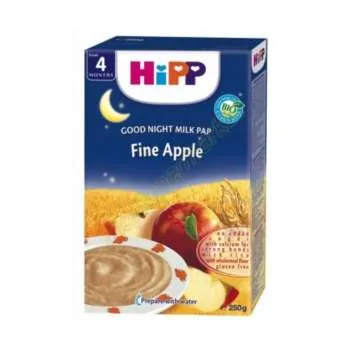 HIPP INSTANT MLIJEČNA NOĆNA KAŠA -  JABUKA - 4 MJ. 