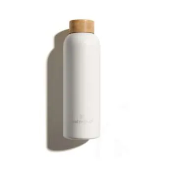 WATERDROP VTHERMO STEEL BOTTLE WHITE MATT 600ML V2 