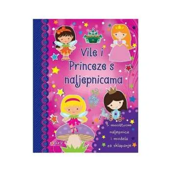KNJIGA VILE I PRINCEZE SA NALJEPNICAMA 
