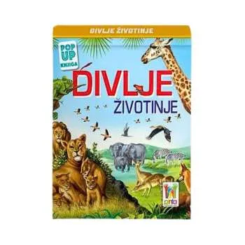 POP UP KNJIGA - DIVLJE ŽIVOTINJE 