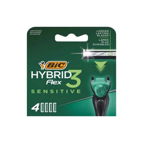 BIC SIST. BRIJAC FLEX 3 HYBRID 3 SENS CARTRID B4 EU 