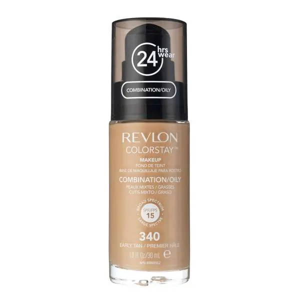 REVLON PUDER CLS OILY 340 EARN TAN SOFT FLEX 