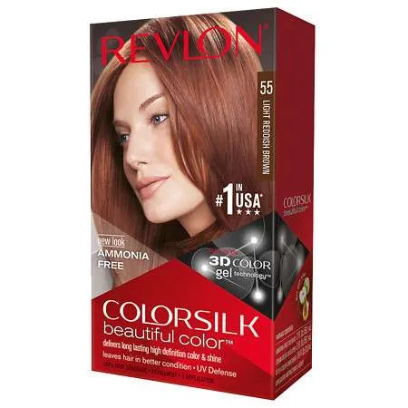 REVLON FARBA 55 LIGHT RED BROWN 