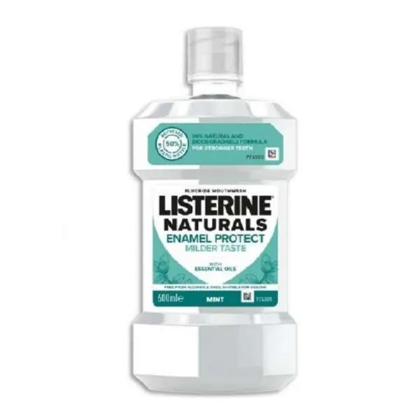 LISTERINE VODICA ZA USTA NATURALS ENAMEL PROTECT 500ML 