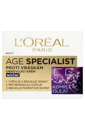 LOREAL KREMA AGE SPECIALIST 55+ NIGHT CREAM 50ML 