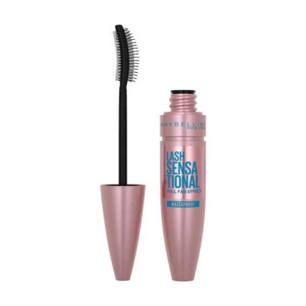 MAYBELLINE MASKARA LASH SENSATIONAL BLACK WATERPROOF 