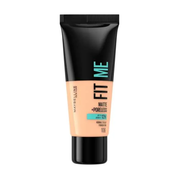 MAYBELLINE PUDER ZA LICE FIT ME MATTE + PORELESS FOUNDATION 106 PEACH 