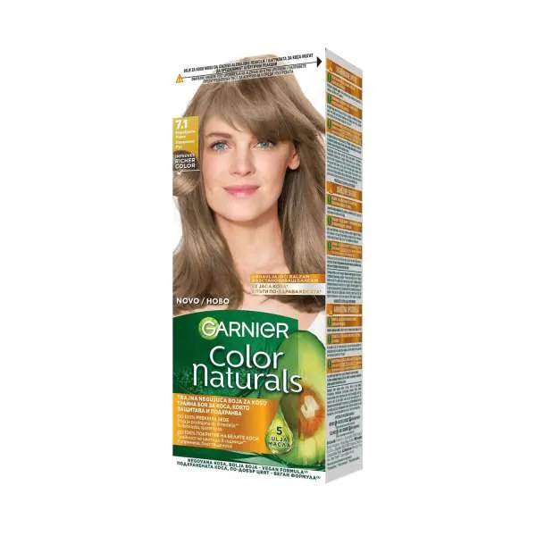 GARNIER COLOUR NATURAL 7.1 PEPELJ.PLAVA 