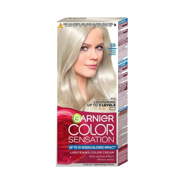 GARNIER COLOR SENSATION S9 SILVER ASH BLOND 