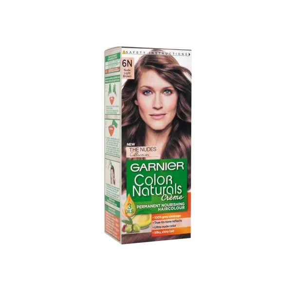 GARNIER COLOUR NATURAL 6.132 NUDE LIGHT BROWN 