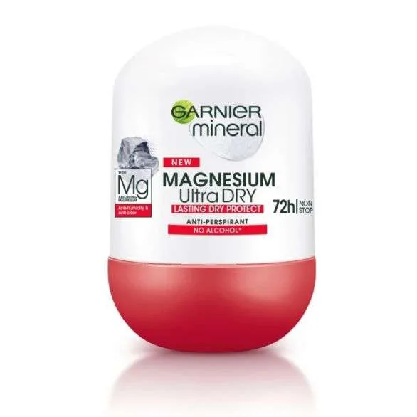 GARNIER MINERAL ROLL-ON 50 ML MAGNESIUM ULTRA DRY 