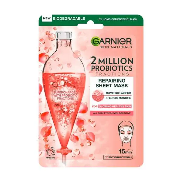 GARNIER MASKA ZA LICE TISSUE AMPOULE PROBIOTICS FACE 22ML 