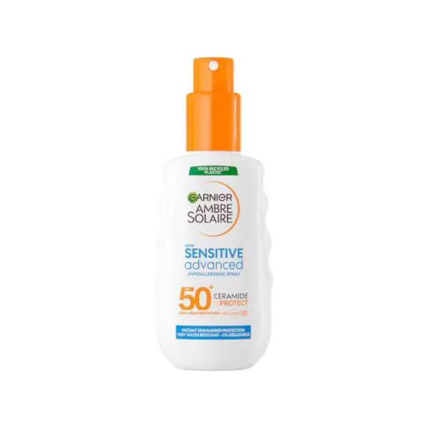 GARN.AMBRE SOLAIRE MLIJEKO SENSITIVE ADVANCED SPREJ SPF50+ 150ML 